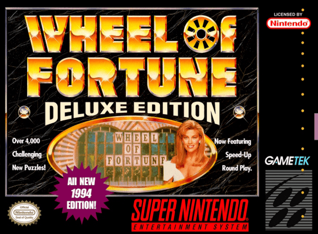Wheel of Fortune : Deluxe Edition - Super Nintendo Entertainment System
