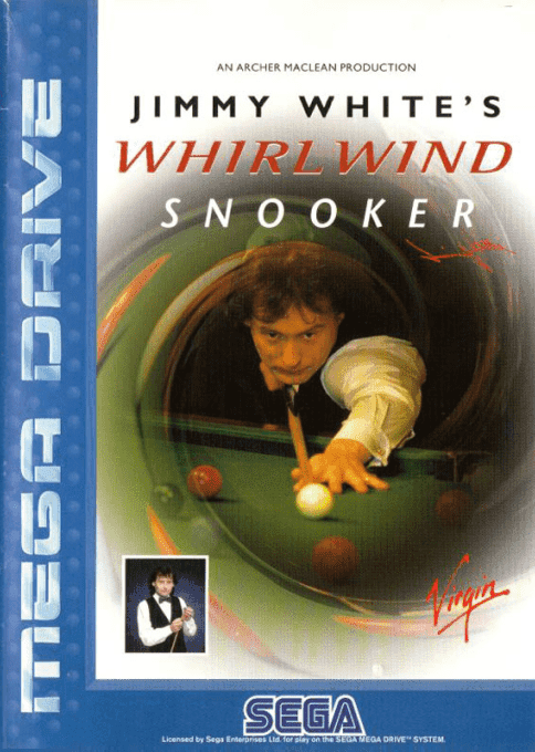 Jimmy White's Whirlwind Snooker - Sega Mega Drive / Genesis