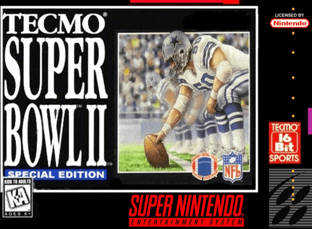 Tecmo Super Bowl II : Special Edition - Super Nintendo Entertainment System