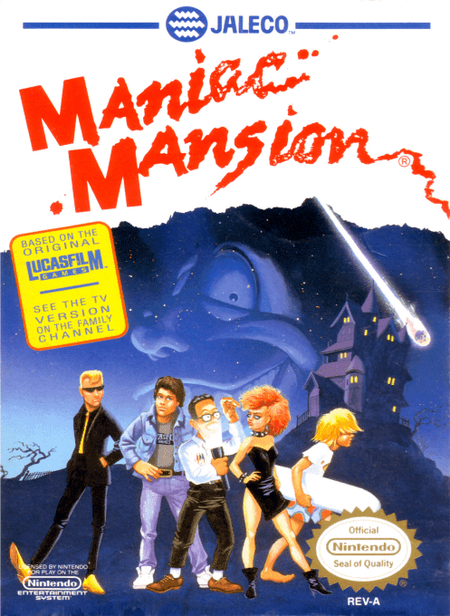 Maniac Mansion - Nintendo Entertainment System