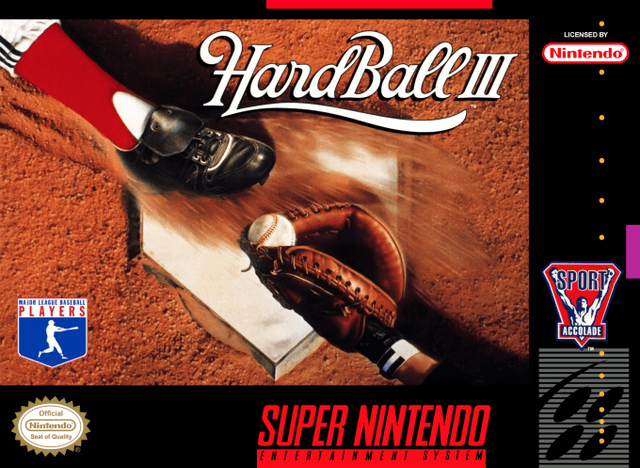 HardBall III - Super Nintendo Entertainment System