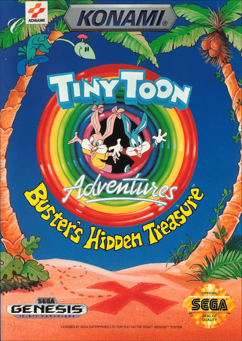 Tiny Toon Adventures : Buster's Hidden Treasure - Sega Mega Drive / Genesis