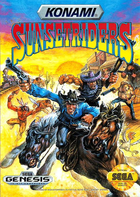 Sunset Riders - Sega Mega Drive / Genesis