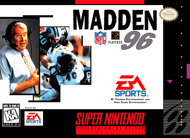 Madden NFL 96 - Super Nintendo Entertainment System