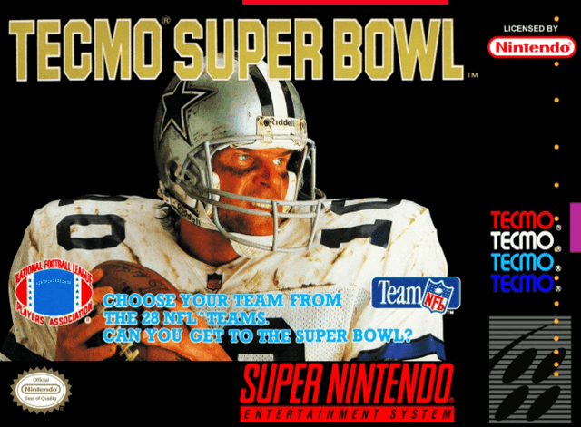 Tecmo Super Bowl - Super Nintendo Entertainment System