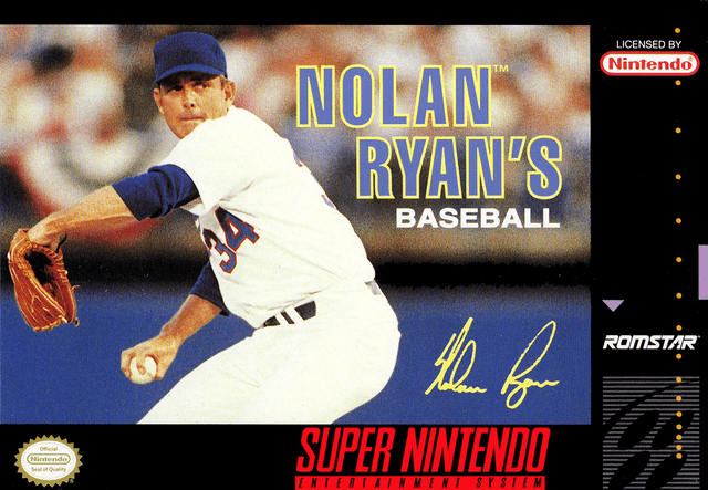 Nolan Ryan's Baseball - Super Nintendo Entertainment System