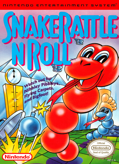 Snake Rattle N Roll - Nintendo Entertainment System