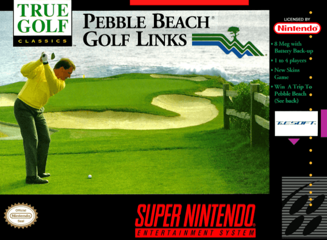True Golf Classics : Pebble Beach Golf Links - Super Nintendo Entertainment System