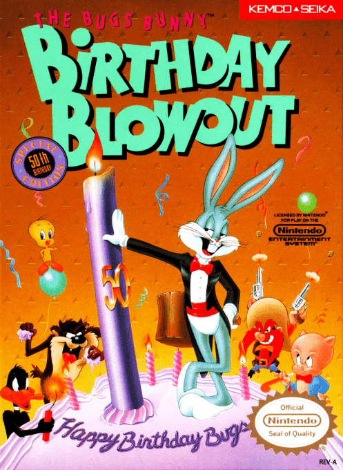 The Bugs Bunny Birthday Blowout - Nintendo Entertainment System