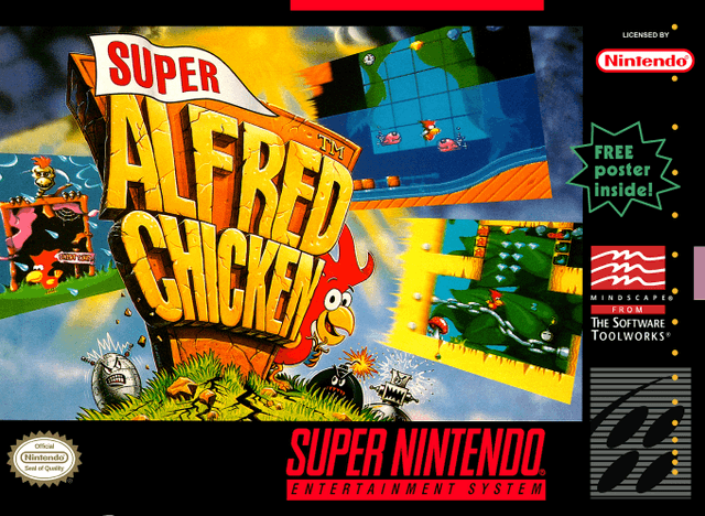 Super Alfred Chicken - Super Nintendo Entertainment System
