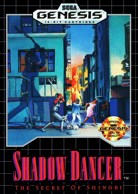 Shadow Dancer : The Secret of Shinobi - Sega Mega Drive / Genesis