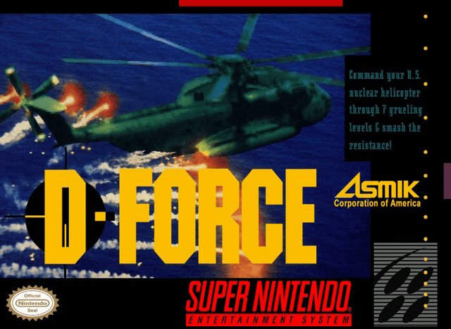 D-Force - Super Nintendo Entertainment System