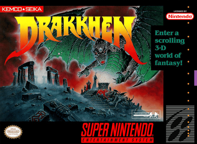 Drakkhen - Super Nintendo Entertainment System