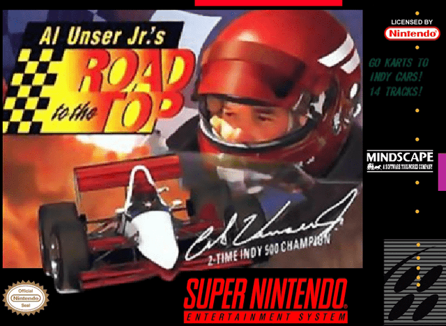 Al Unser Jr.'s Road to the Top - Super Nintendo Entertainment System