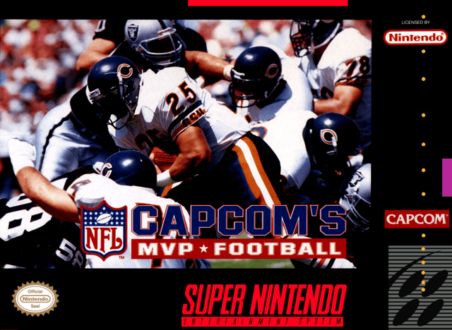 Capcom's MVP Football - Super Nintendo Entertainment System