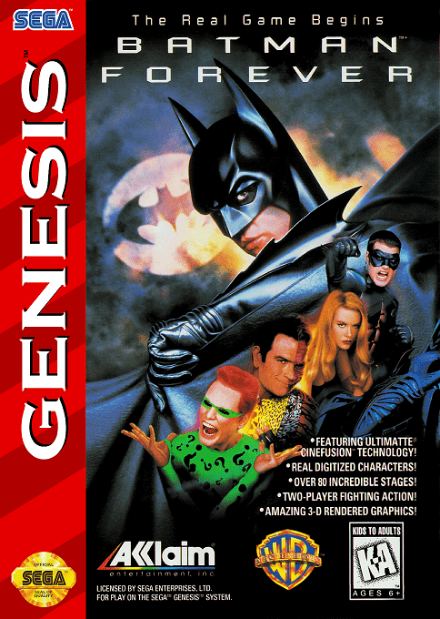 Batman Forever - Sega Mega Drive / Genesis