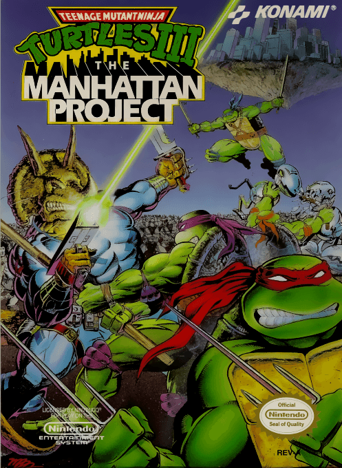 Teenage Mutant Ninja Turtles III : The Manhattan Project - Nintendo Entertainment System