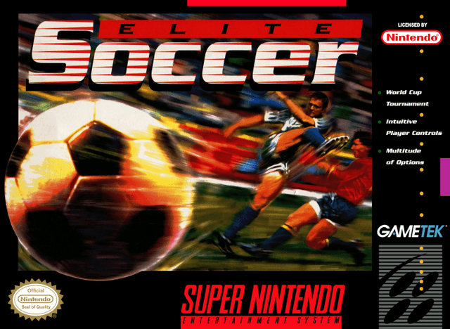 Elite Soccer - Super Nintendo Entertainment System