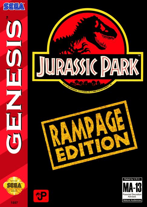Jurassic Park : Rampage Edition - Sega Mega Drive / Genesis
