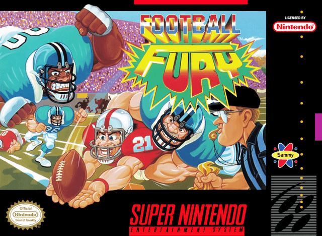 Football Fury - Super Nintendo Entertainment System