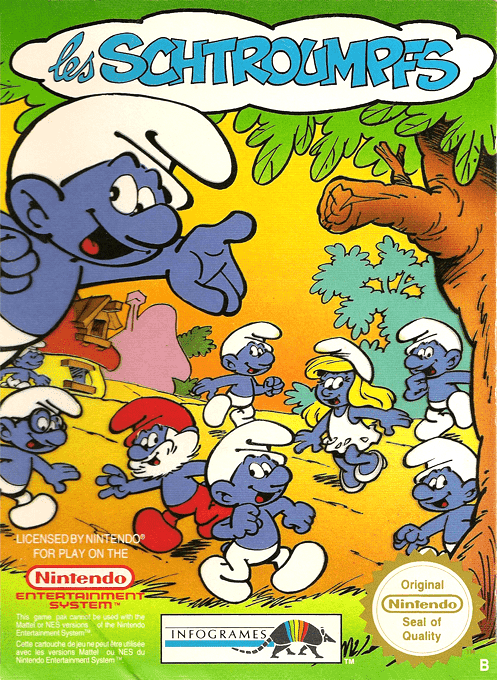 Smurfs  - Nintendo Entertainment System