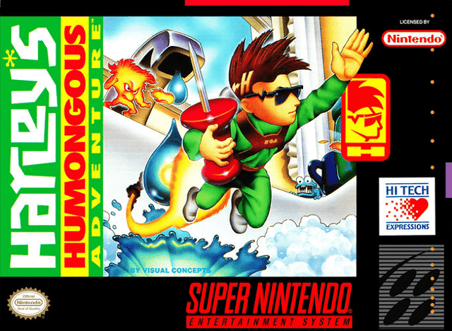 Harley's Humongous Adventure - Super Nintendo Entertainment System