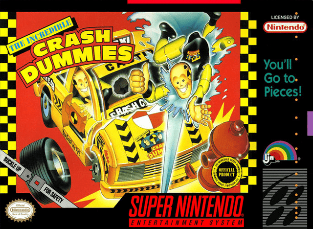 The Incredible Crash Dummies - Super Nintendo Entertainment System