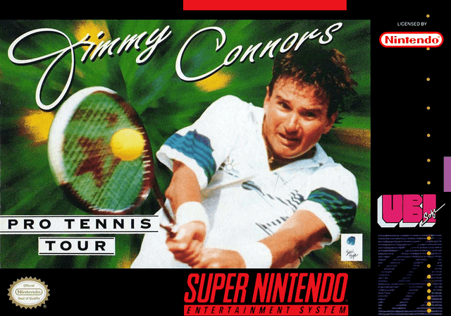 Jimmy Connors Pro Tennis Tour - Super Nintendo Entertainment System