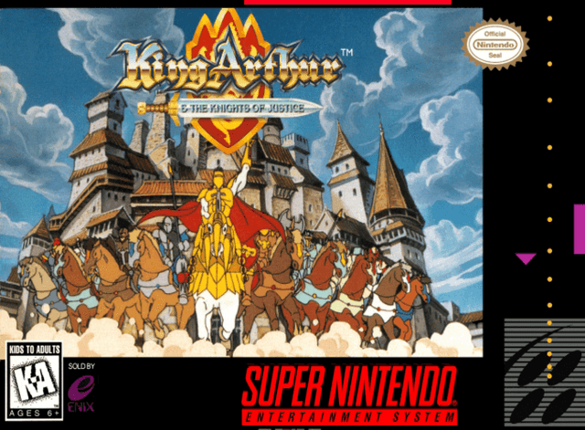 King Arthur & The Knights of Justice - Super Nintendo Entertainment System