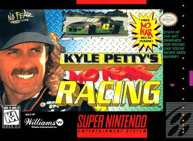 Kyle Petty's No Fear Racing - Super Nintendo Entertainment System