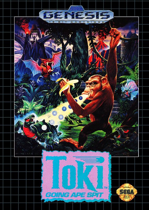 Toki : Going Ape Spit - Sega Mega Drive / Genesis