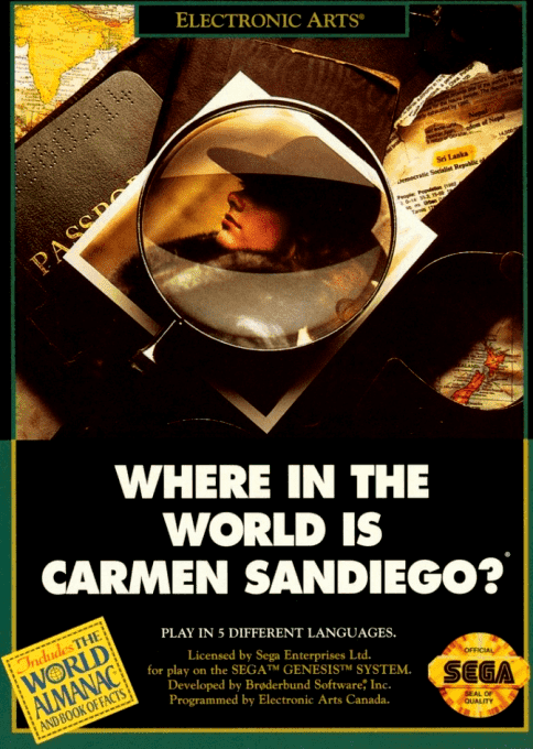 Where in the World is Carmen Sandiego? - Sega Mega Drive / Genesis