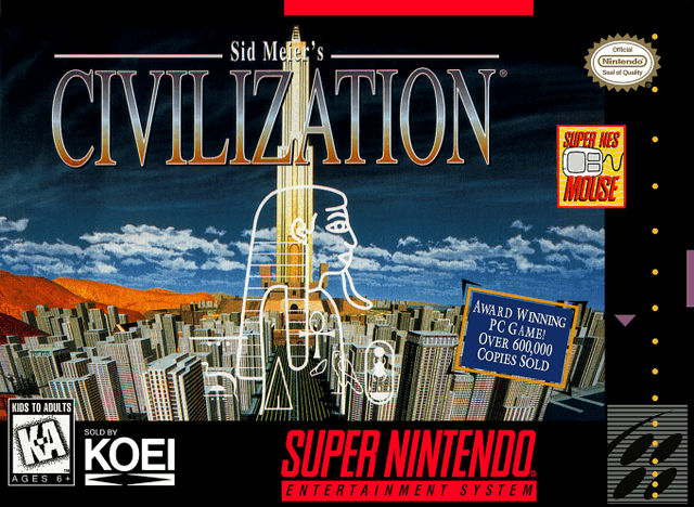 Sid Meier's Civilization - Super Nintendo Entertainment System