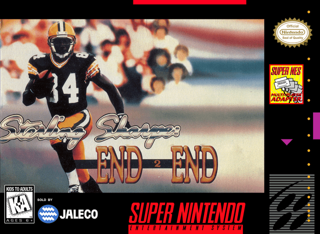 Sterling Sharpe : End 2 End - Super Nintendo Entertainment System