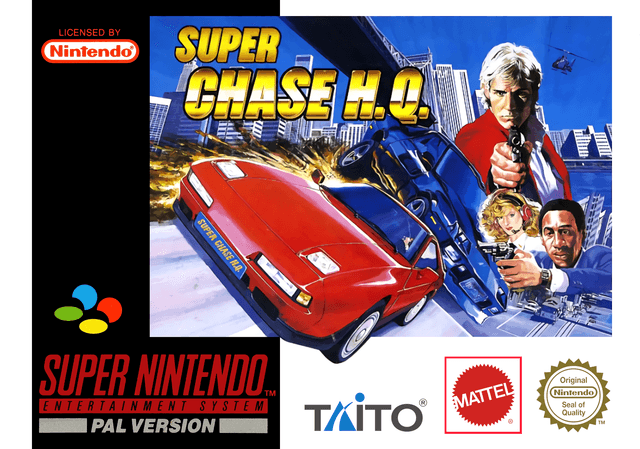 Super Chase H.Q. - Super Nintendo Entertainment System