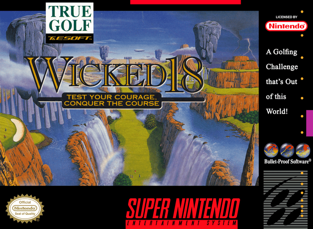True Golf Classics : Wicked 18 - Super Nintendo Entertainment System