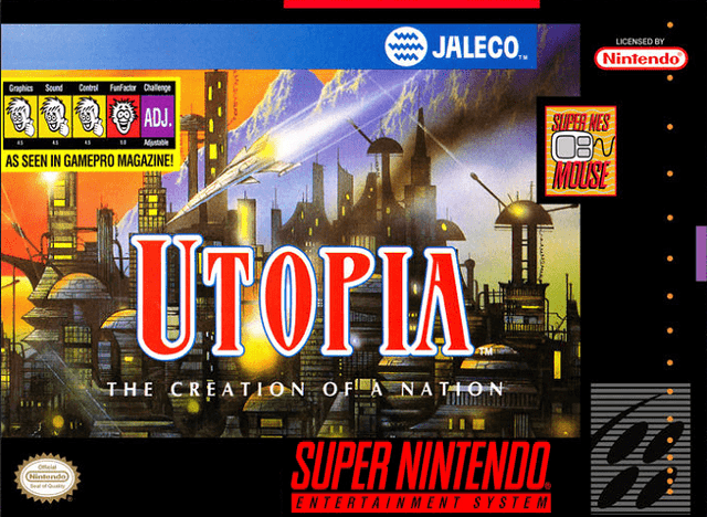 Utopia : The Creation of a Nation - Super Nintendo Entertainment System