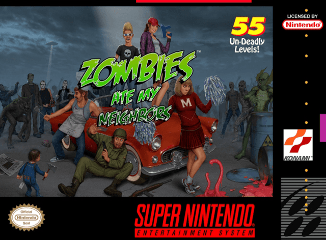 Zombies Ate My Neighbors - Super Nintendo Entertainment System