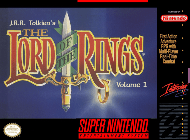 J.R.R. Tolkien's The Lord of the Rings : Volume 1 - Super Nintendo Entertainment System