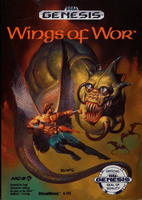 Wings of Wor - Sega Mega Drive / Genesis