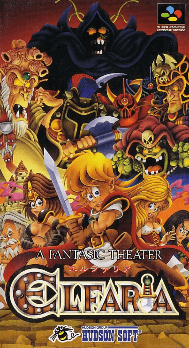 Elfaria : The Isle of the Blest - Super Nintendo Entertainment System