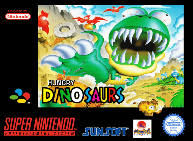 Hungry Dinosaurs - Super Nintendo Entertainment System
