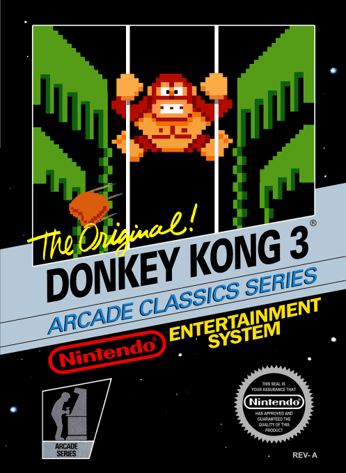 Donkey Kong 3 - Nintendo Entertainment System