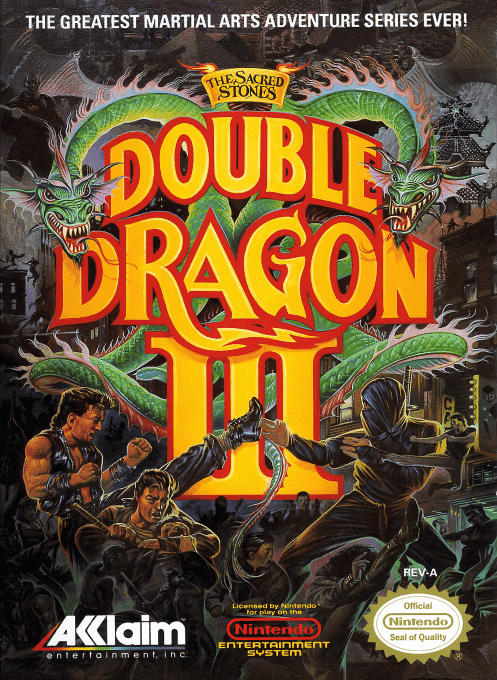 Double Dragon III : The Sacred Stones - Nintendo Entertainment System