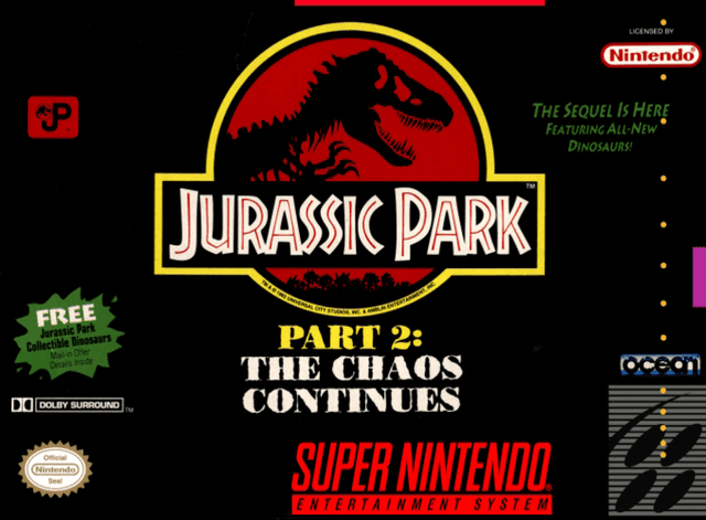 Jurassic Park Part 2 : The Chaos Continues - Super Nintendo Entertainment System