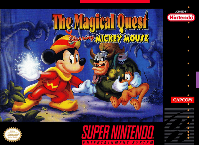 The Magical Quest Starring Mickey Mouse - Super Nintendo Entertainment System