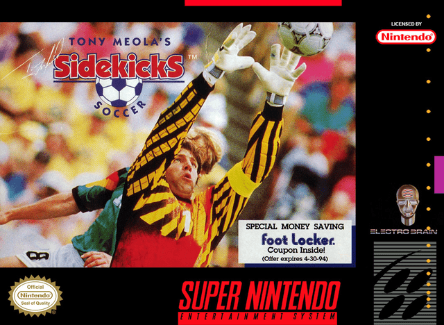 Tony Meola's Sidekicks Soccer - Super Nintendo Entertainment System