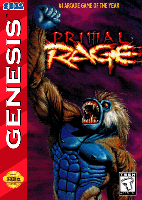 Primal Rage - Sega Mega Drive / Genesis