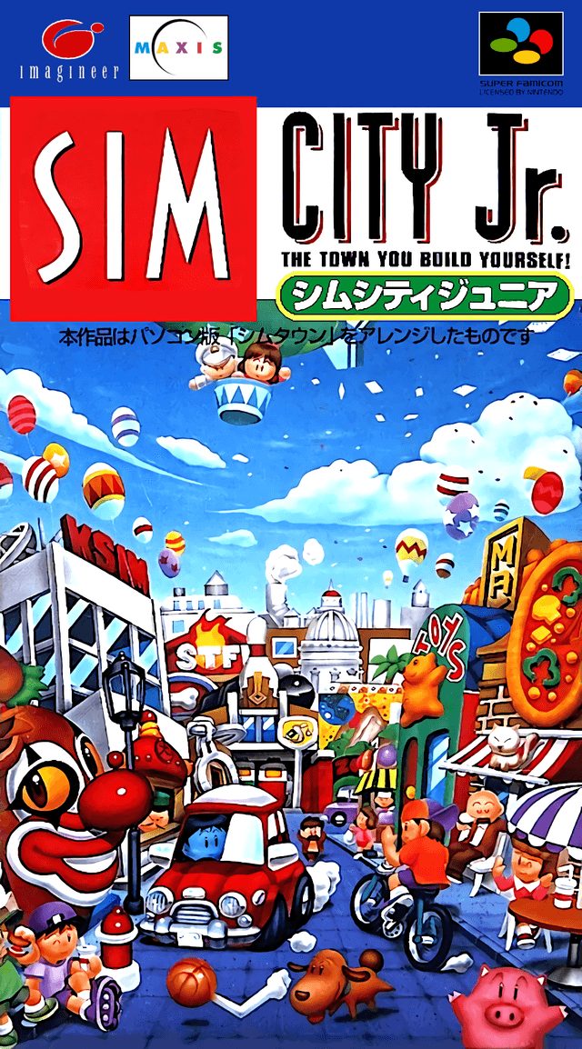 SimCity Jr. - Super Nintendo Entertainment System