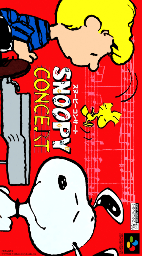 Snoopy Concert - Super Nintendo Entertainment System